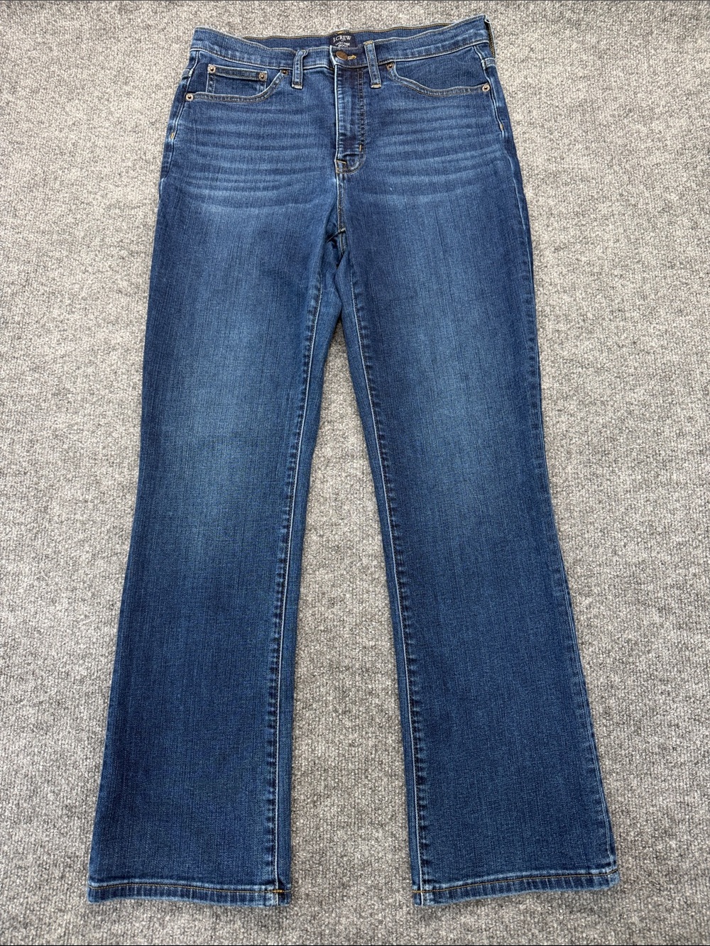 J. Crew Medium Blue Flare Jeans